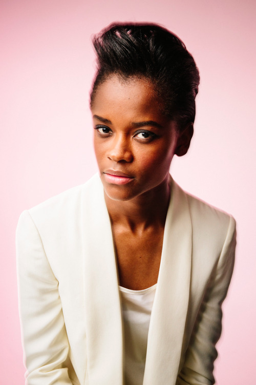 theavengers:Letitia Wright photographed by Joel Barhamand for...