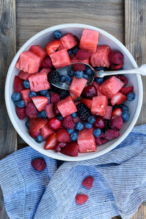 fitandhealthys - fullyhappyvegan - Berry Watermelon fruit...