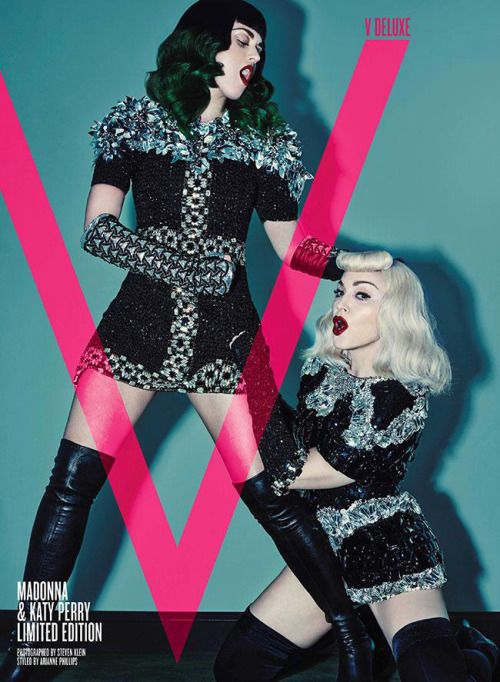 geoffrey5867:KatyPerry dominating Madonna in a shoot by...