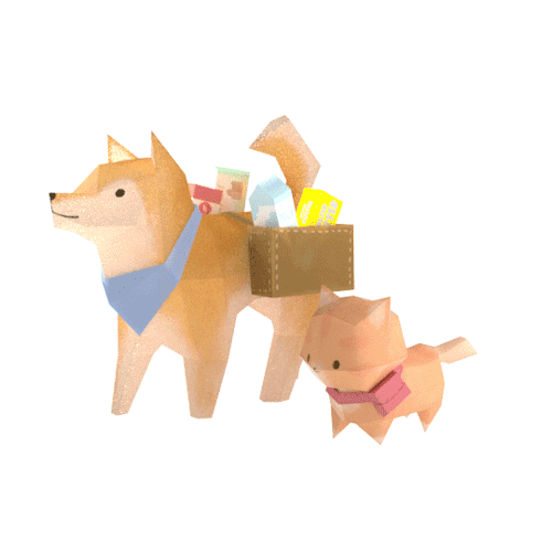 megaceros:Shiba and munchkin back from the groceries