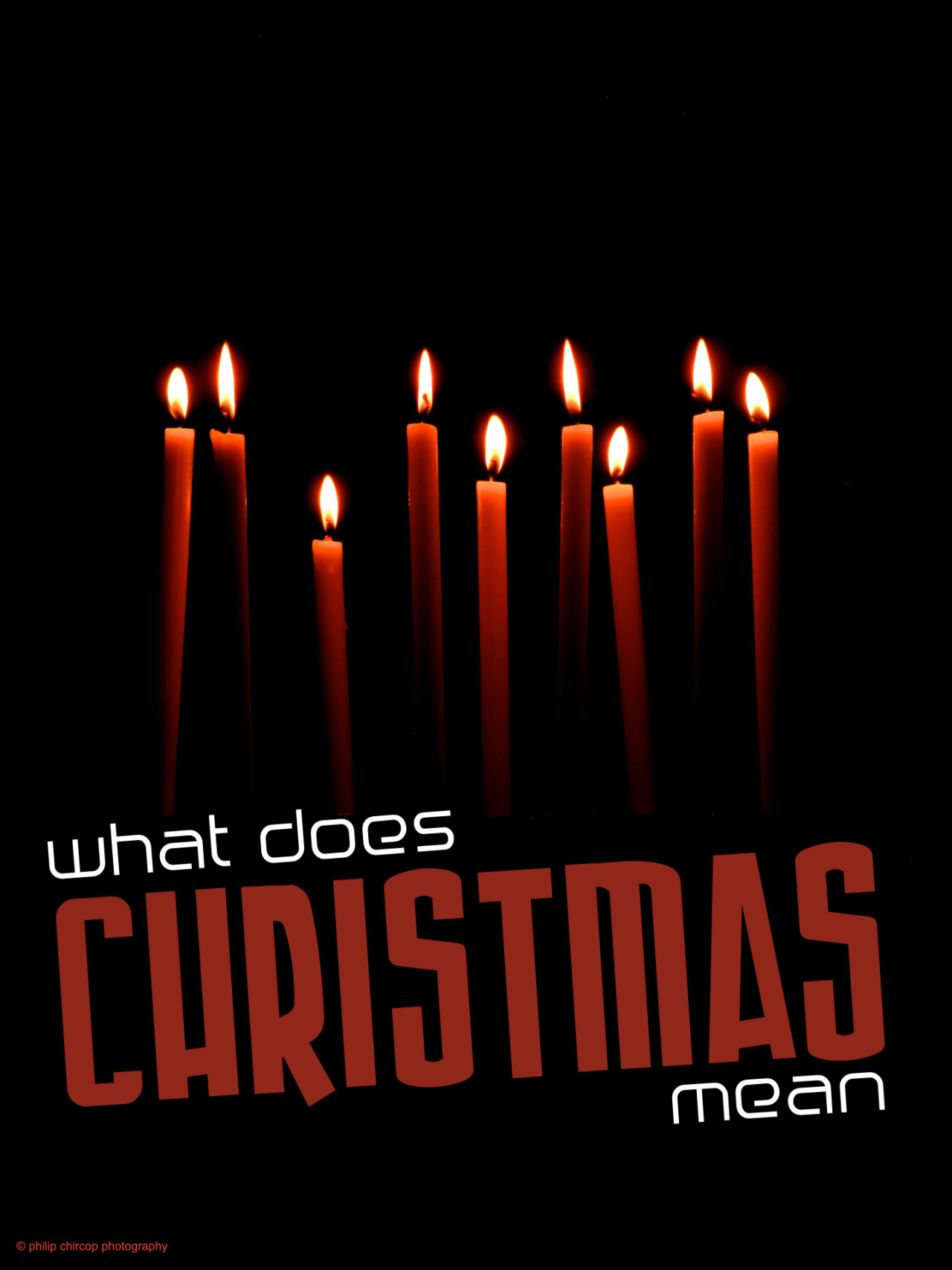A-MUSED - WHAT DOES CHRISTMAS MEAN? With Christmas just a...