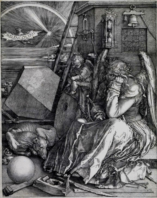 chaosophia218 - Albrecht Dürer - Melencolia I, 1514.
