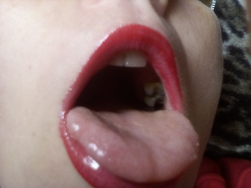mylaura40 - MY mouth…reblog if you want to put your DICK...
