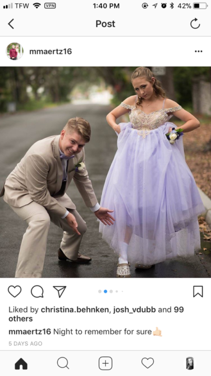this girl from my school wore rhinestone crocks to prom