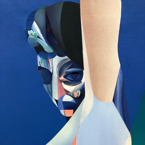 hifructosemag - In Ryan Hewett’s recent works, the painter uses...