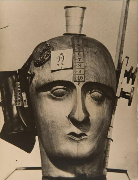 archives-dada - Raoul Hausmann, Photographie de sa sculpture en...