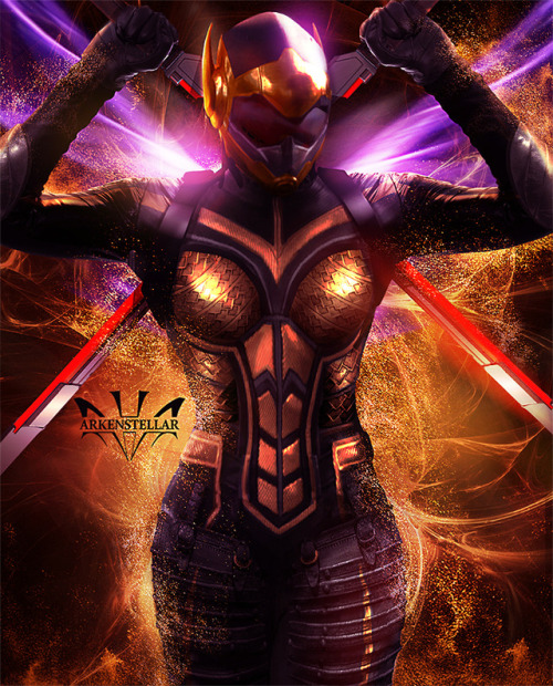 league-of-extraordinarycomics - The Wasp by Arkenstellar