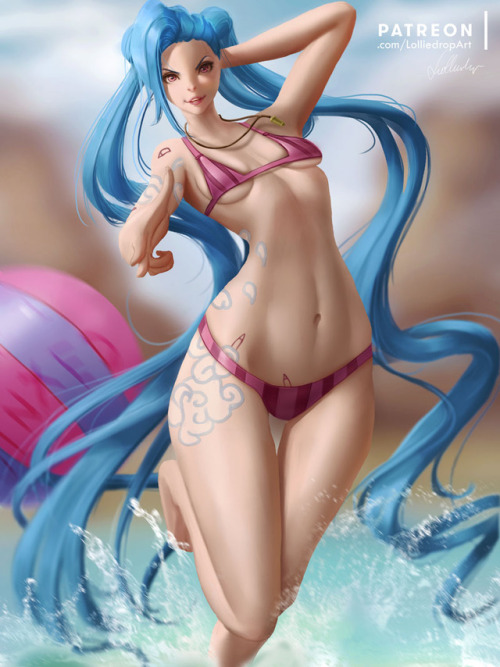 Summer JinxSome more League art since I started playing it...