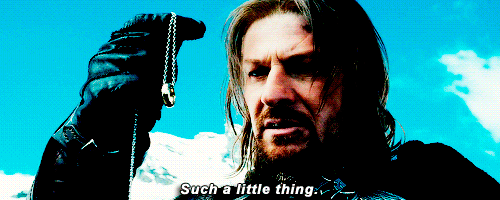 tlotrgifs - “Boromir! Give the Ring to Frodo”