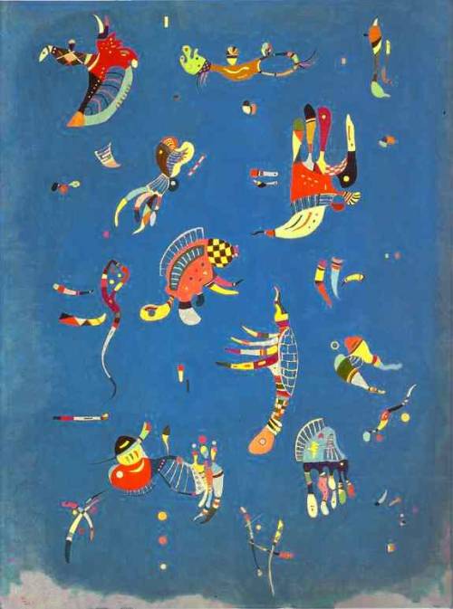 artist-kandinsky - Sky Blue, 1940, Wassily KandinskyMedium - ...