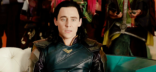 jessialchihomie - Loki seeing the Hulk in Thor Ragnarok is me when I have to socialise