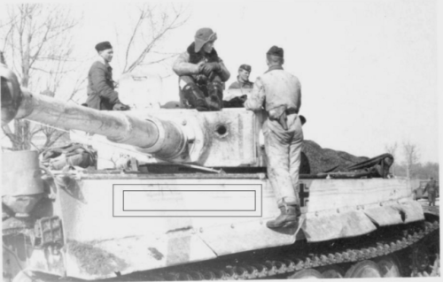 m4a1-shermayne - A photograph of the “invincible” Tiger I with a...