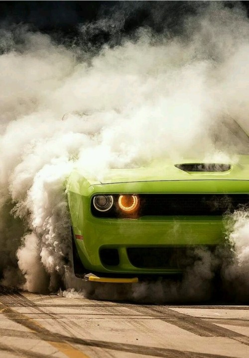 auto-photo - Let them burn! Must be a green car. crazy-joe-white...