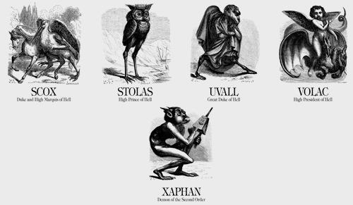 chaosophia218 - Names of Demons from Collin de Plancy’s...