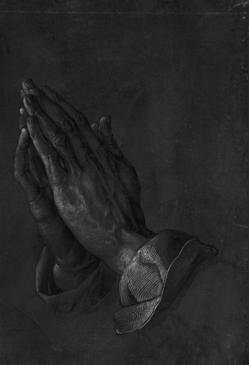 chaosophia218 - Albrecht Dürer - Praying Hands (Study of the...