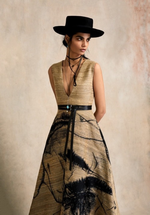 distantvoices - Bhumika Arora in Dior for Harper’s Bazaar...