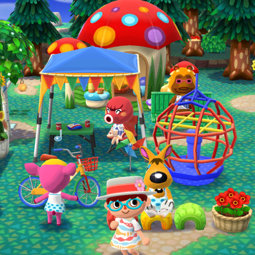 animalcrossingpocketcamps - Rainbow Playground