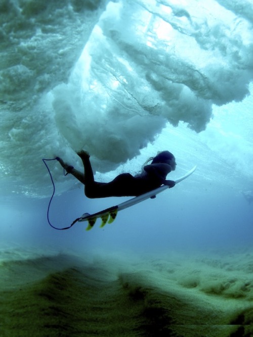 surfsouthafrica - Underwater clarity. Photo by Morgan Maassen﻿