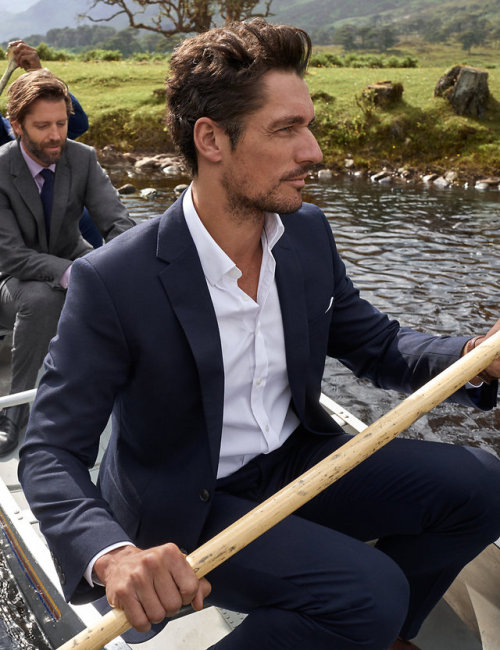 UHQ - David Gandy for Marks and Spencer Tailoring 2017Shop the...