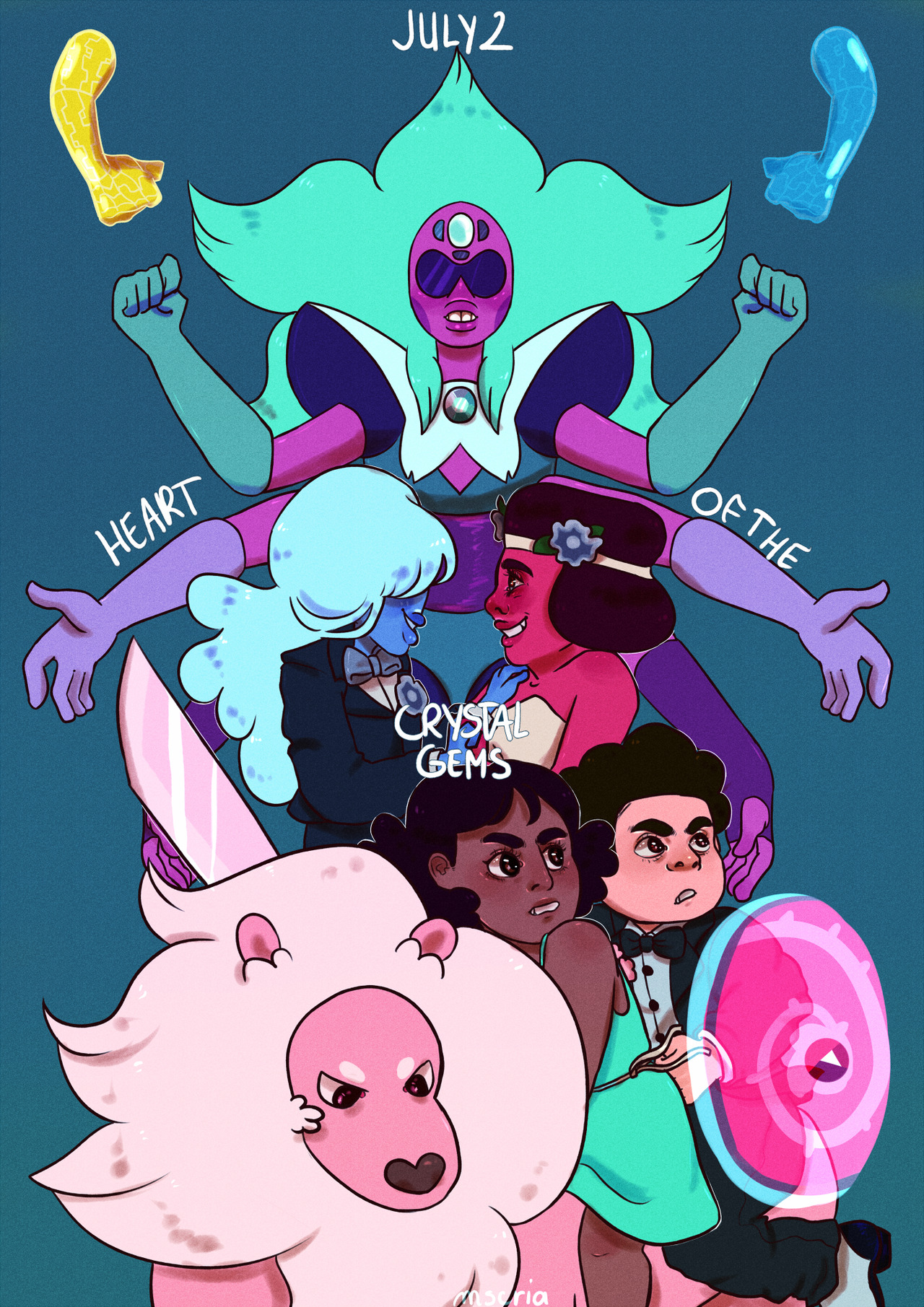 whos pumMPED for heart of the crystal gems arc ? beCAUSE I SURE AM