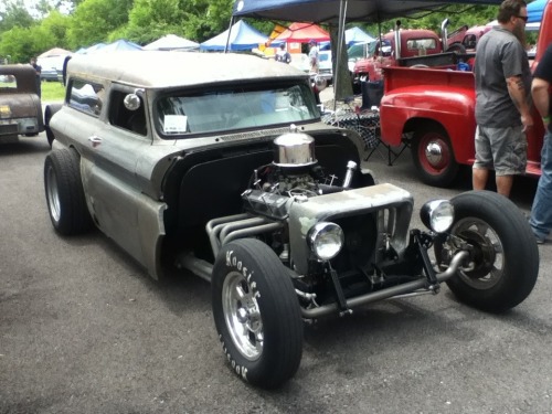 At the Road Rocket Rumble, Clermont, Indiana. 2014Love this...
