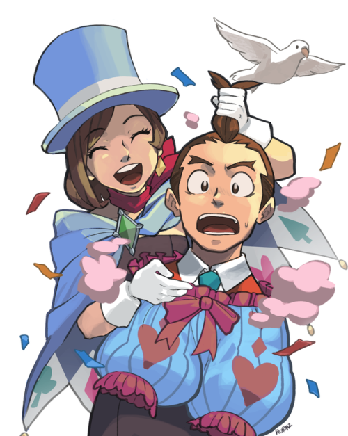 wonderfulworldofmoi - Trucy’s biggest trick yet! A commission for...