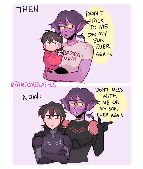 randomsplashes - ✨don’t talk shit or mess with krolia or her...