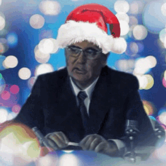 ‪Navidad’87 🎄 El Premier Soviético, Mijail Gorbachev , os desea Feliz Navidad #d271287 ‬