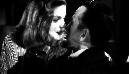 rudolphvalentinos - Humphrey Bogart and Lauren Bacall, To Have...