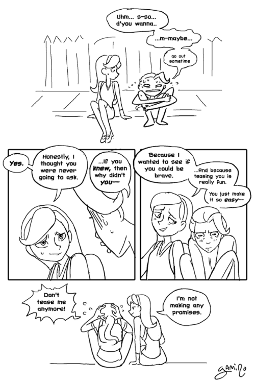 elastigale - A bunch of people wanted to see the comic I had...