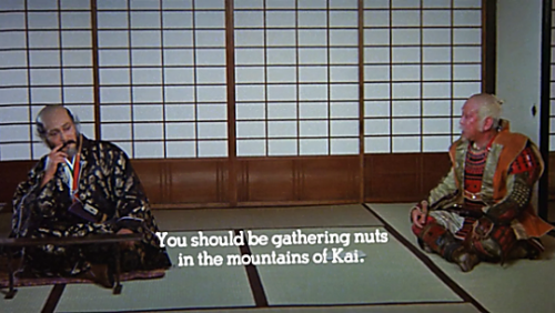 screenshottery - Fuck him up, KurosawaKagemusha (1980, Akira...