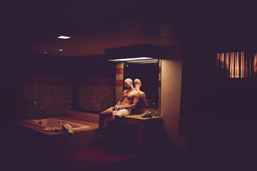 briankaminski - “Motel” at dusk with @codycallahan555