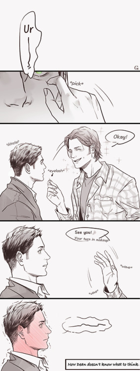 grger-hotsoup - For some unknown reason, Dean have been...