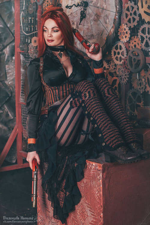 Lady steampunk by NarmeShade