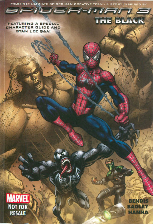 hellzyeahthewebwieldingavenger - Spider-Man 3 the Black Part 1