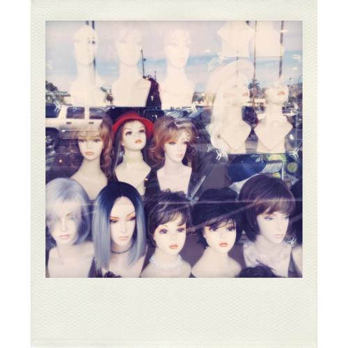 Random Monday weirdness… #wigs #fairfax #mannequins...