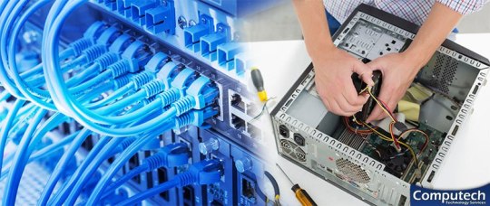 Detroit Michigan On Site Computer and Printer Repairs, Network, Voice and Data Low Voltage Cabling Services