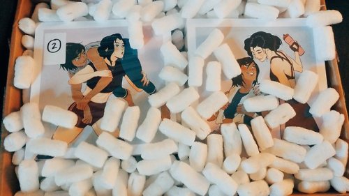 They’re here and they’re lovely!! :) 8x8″ Korrasami prints...
