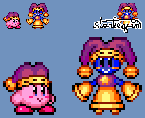 Custom / Edited - The Legendary Starfy Customs - Starfy (Kirby's Dream Land  3-Style) - The Spriters Resource