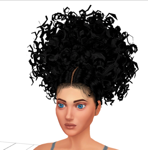 the sims 4 curly hair | Tumblr