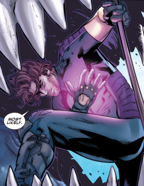 marvel-dc-art - Gambit v5 #4 - “She’s the End of the World”...