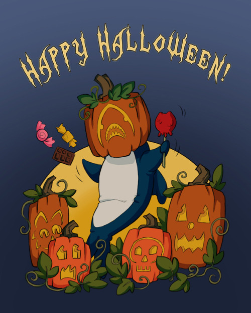 Happy Halloween ‘Huggers!!The Great Pumpkin Shork Grants You A...