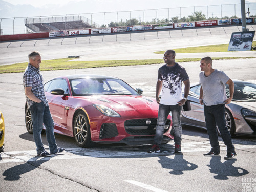 Take a lap. Around a NASCAR track, that is. Top Gear premieres...