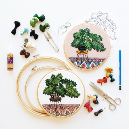 littlealienproducts - DIY Embroidery Kit bySarahKBenning