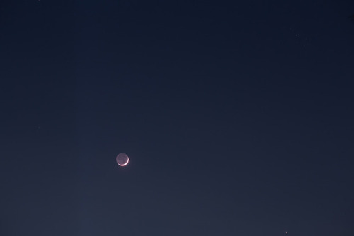 astronomyblog - Conjunction - Moon, Venus and Pleiades - Mecury...