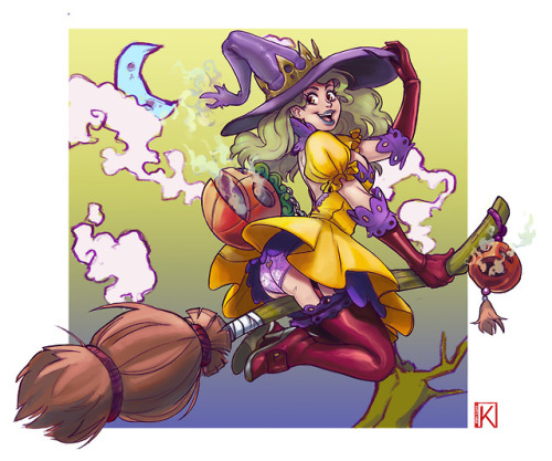 kaisernagai - Halloween mahou witch!