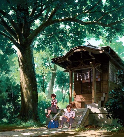 master-painters:Backgrounds from Ghibli movies.