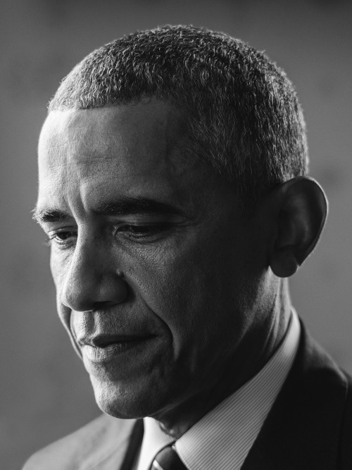 geordiewood - President Obama for Bloomberg Businessweek (2016)