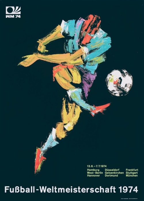 greatsofthegame - FIFA World Cup Posters 1974-1994Every FIFA...