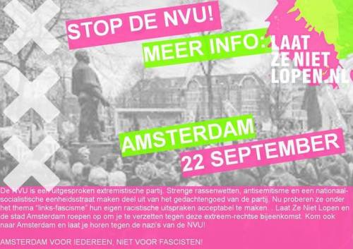 antifainternational:September 22, Amsterdam - Stop de...